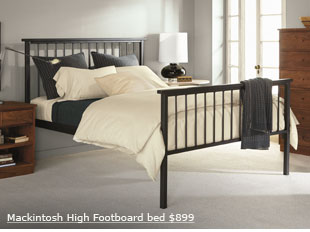 Mackintosh High Footboard bed